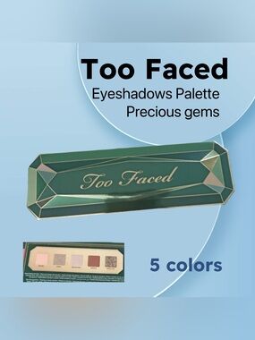 RARE⚡️🇺🇸📦🆕 TOO FACED |5| Verdatile Precious Gems Eyeshadow Palette**